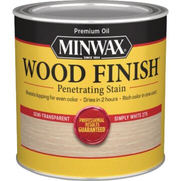 Minwax 1/2 Pt. Simply White Wood Finish