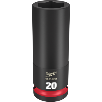 Milwaukee SHOCKWAVE™ Impact Duty 1/2" Drive 20MM Deep 6 Point Socket