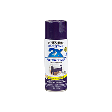 Painter's Touch® 2X Ultra Cover® Spray Paint - 2X Ultra Cover Gloss Spray - 12 oz. Spray - Gloss Purple