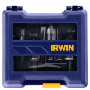 Irwin IRWIN Countersink Drill Bit Set For Metal, 5-Piece