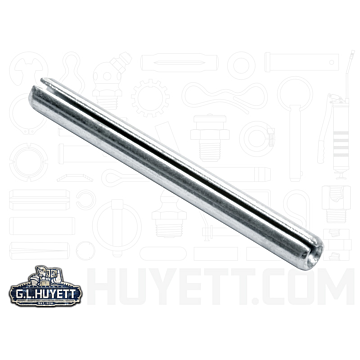 Huyett Slotted Spring Pin 5/16" x 1-3/4" 1070-1080 Carbon Steel Zinc Clear ASME B18.8.2