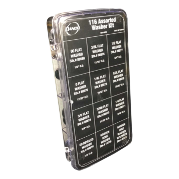 Assorted Washer ProPack (116 Pack)