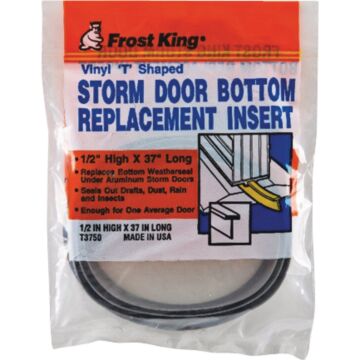 Frost King 1/2 In. x 37 In. Storm Door Bottom Seal Insert