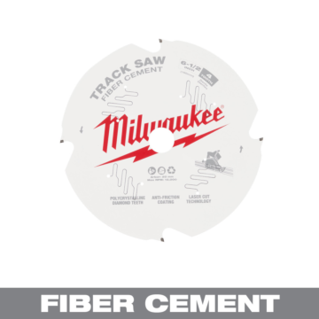 Milwaukee® 6-1/2” 4T Fiber Cement Track Saw Blade