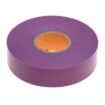 Professional Plus Violet Vinyl Electrical Tape, 7mil, 66ft Long