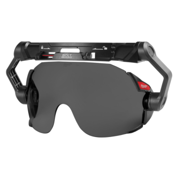 BOLT™ Eye Visor - Tinted Dual Coat Lens (Compatible with Milwaukee® Safety Helmets & Hard Hats)