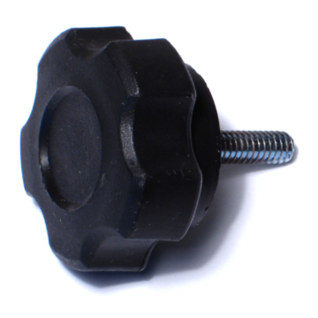 Male Fluted Knob, 1/4-20 x 1-3/4