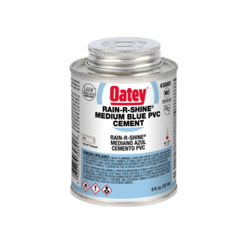 Oatey® 8 oz. PVC Rain-R-Shine® Blue Cement