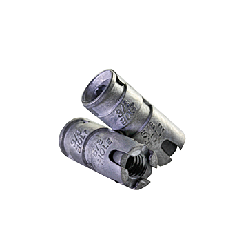 Expansion Shield Anchor, Single, 1/2" Diameter, Zinc Alloy