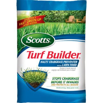 Scotts Turf Builder 40.05 Lb. 15,000 Sq. Ft. 30-0-4 Lawn Fertilizer with Halts Crabgrass Preventer