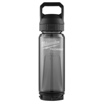 MIlwaukee PACKOUT™ Bottle w/ Chug Lid (Black) 25 oz