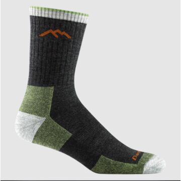 Men's Micro Crew Hiking Sock - Lime