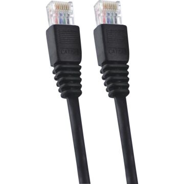 GE Black 14 Ft. Ethernet Cable