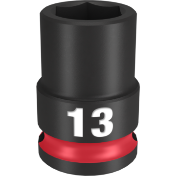 Milwaukee SHOCKWAVE™ Impact Duty 3/8" Drive 13MM Standard 6 Point Socket