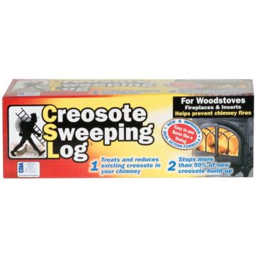 Creosote Sweeping Log 3 Lb. Log Creosote Remover