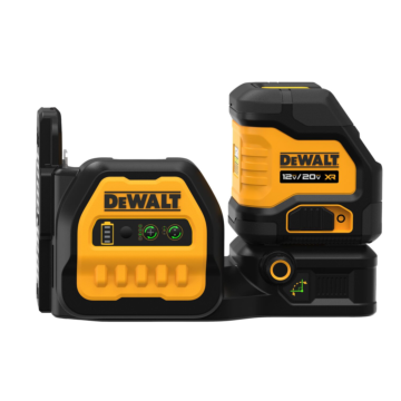 DEWALT 20V MAX* Cordless 2-Spot Green Line Laser Kit
