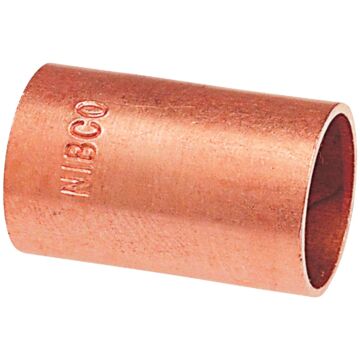 NIBCO 1 In. x 1 In. Copper Coupling without Stop
