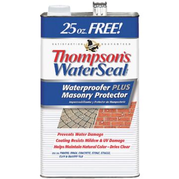 Thompson's WaterSeal Clear Natural Masonry Waterproofer, 1.2 Gal.