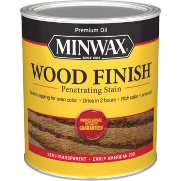 Minwax Wood Finish Penetrating Stain, Early American, 1 Qt.