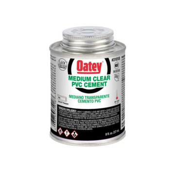 Oatey® 8 oz. PVC Medium Body Clear Cement