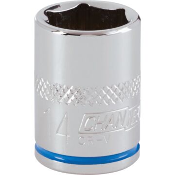Channellock 3/8 In. Drive 14 mm 6-Point Shallow Metric Socket