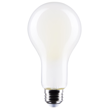 Satco 21 Watt - A23 LED - Frost Finish - Medium base - 5000K - 120 Volt