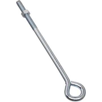 National 1/2 In. x 12 In. Zinc Eye Bolt with Hex Nut