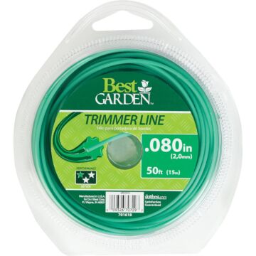 Best Garden 0.080 In. x 50 Ft. Round Trimmer Line