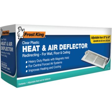 Frost King 10 In. to 14 In. Multi-Use Heat and Air Deflector