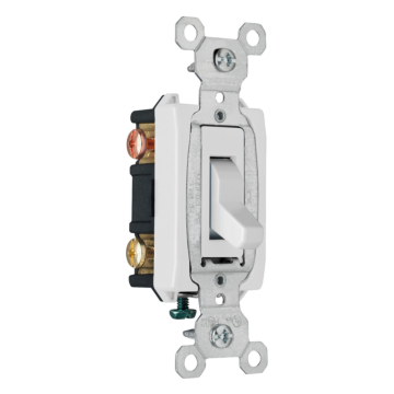 Pass & Seymour Commercial Specification Grade Switch, White