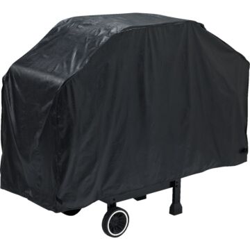GrillPro Economy 56 In. Black Vinyl Grill Cover