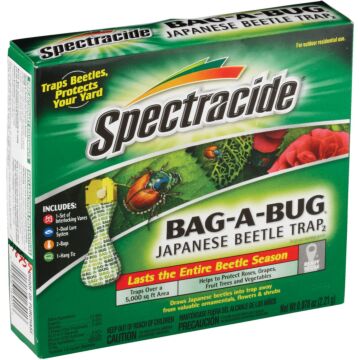 Spectracide Bag-A-Bug Reusable Outdoor Japanese Beetle Trap