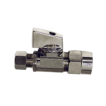 1/2 CPVC Outlet x 3/8 in. Comp. Inlet Straight Stop
