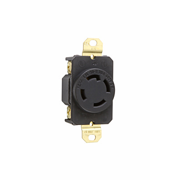 Pass & Seymour 30A NEMA L1630 Single Receptacle