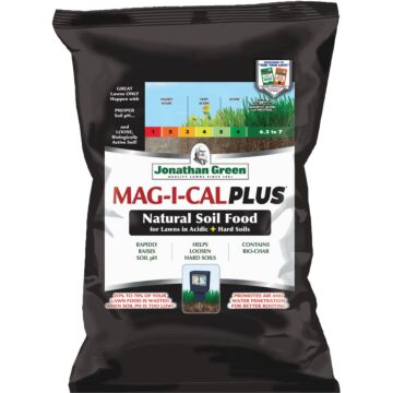 Jonathan Green MAG-I-CAL Plus 54 Lb. 15,000 Sq. Ft. 28% Calcium Lawn Fertilizer For Acidic Soil 