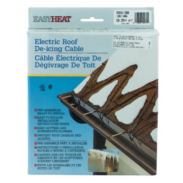 Easy Heat 60 Ft. 120V 5W De-Icing Roof Cable