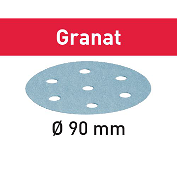 Abrasive sheet STF D90/6 P40 GR/50 Granat