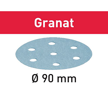 Festool Abrasive sheet STF D90/6 P220 GR/100 Granat