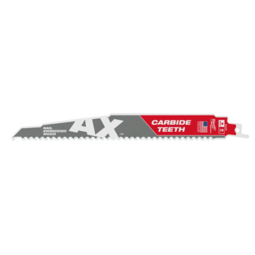 9 in. 5 TPI The Ax™ Carbide Teeth SAWZALL® Blades 3PK