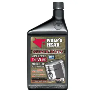 Wolf's Head 836-91096-56 1 qt Super-Duty Motor Oil
