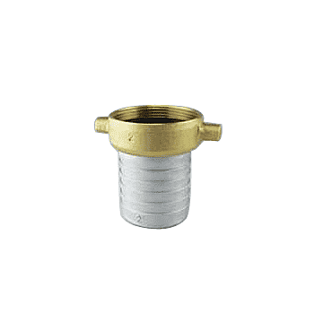 1-1/2 in Nominal Size Aluminum, Brass Pin Lug Shank Coupling