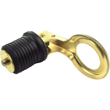 Seachoice Snap-Lock 1 In. Brass Drain Plug