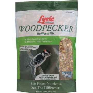 Lyric 5 Lb. Woodpecker No Waste Wild Bird Mix