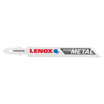 Lenox LENOX T-Shank Thin Metal Cutting Jig Saw Blade, 3 5/8" X 3/8" 24 Tpi, 3 Pack