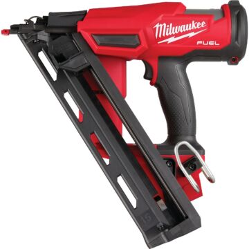 Milwaukee M18 FUEL 18 Volt Lithium-Ion Brushless 15-Gauge 2-1/2 In. Angled Cordless Finish Nailer (Bare Tool)