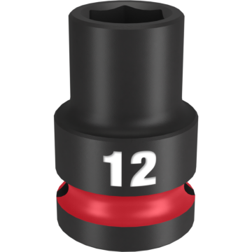 Milwaukee SHOCKWAVE™ Impact Duty 1/2" Drive 12MM Standard 6 Point Socket