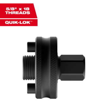 Milwaukee Large Thread Pin Adapters for QUIK-LOK™ Arbors (2pk)