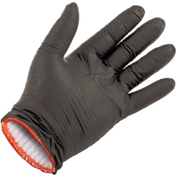 Oklahoma Joe's One Size Black Disposable BBQ Gloves (50-Pack)