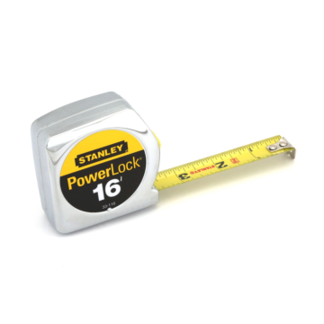 STANLEY PowerLock Tape Measure 3/4" X 16 ft