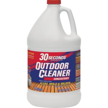 30 seconds Outdoor Cleaner 1 Gal. Concentrate Algae, Mold & Mildew Stain Remover